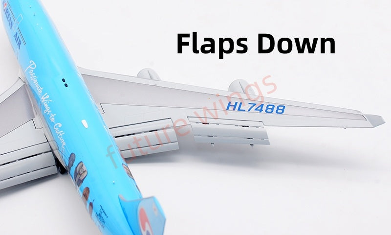 1:200 SQ Wings Korean Air B747-400 HL7488 Diecast Aircraft Model