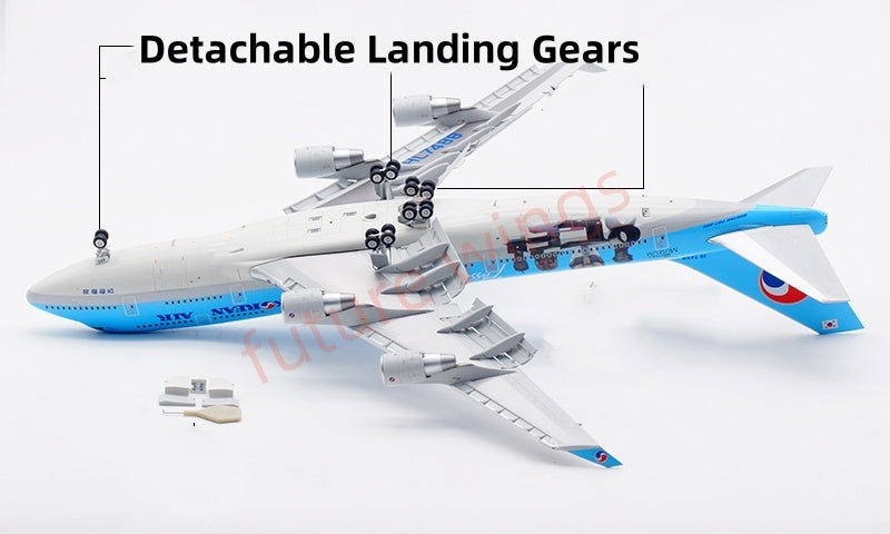 1:200 SQ Wings Korean Air B747-400 HL7488 Diecast Aircraft Model