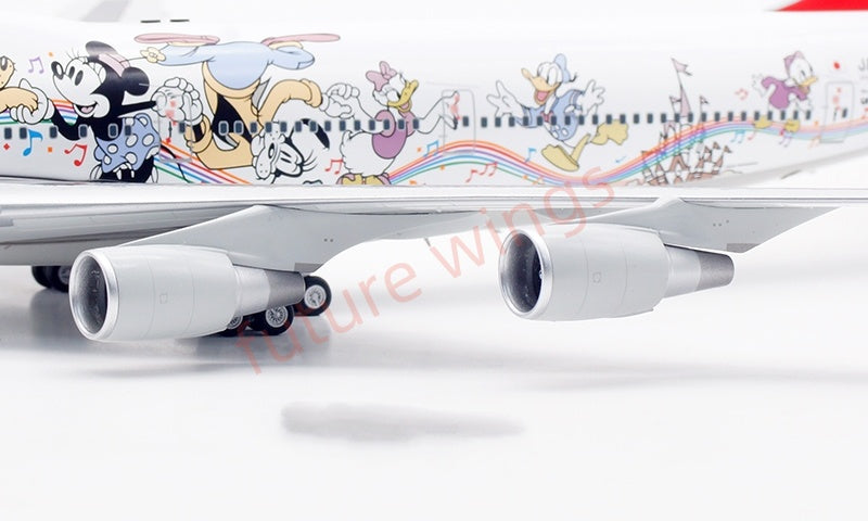 1:200 SQ Wings JAL Japan Airlines B747-400D JA8908 Diecast Aircraft Model