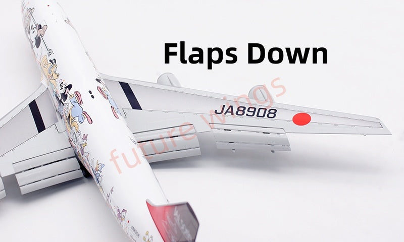 1:200 SQ Wings JAL Japan Airlines B747-400D JA8908 Diecast Aircraft Model