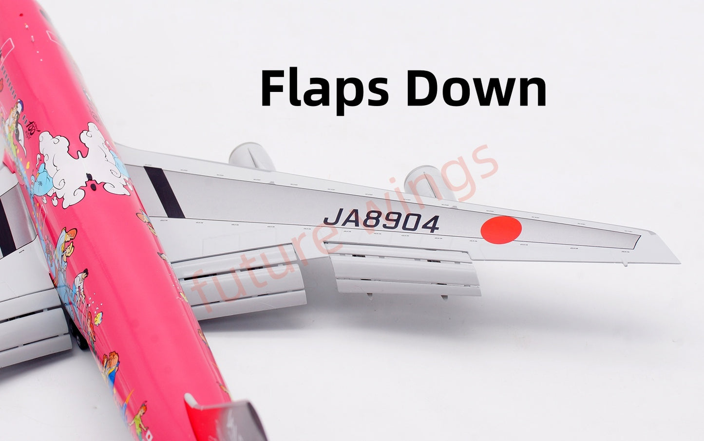1:200 SQ Wings JAL Japan Airlines B747-400D JA8904 Diecast Aircraft Model