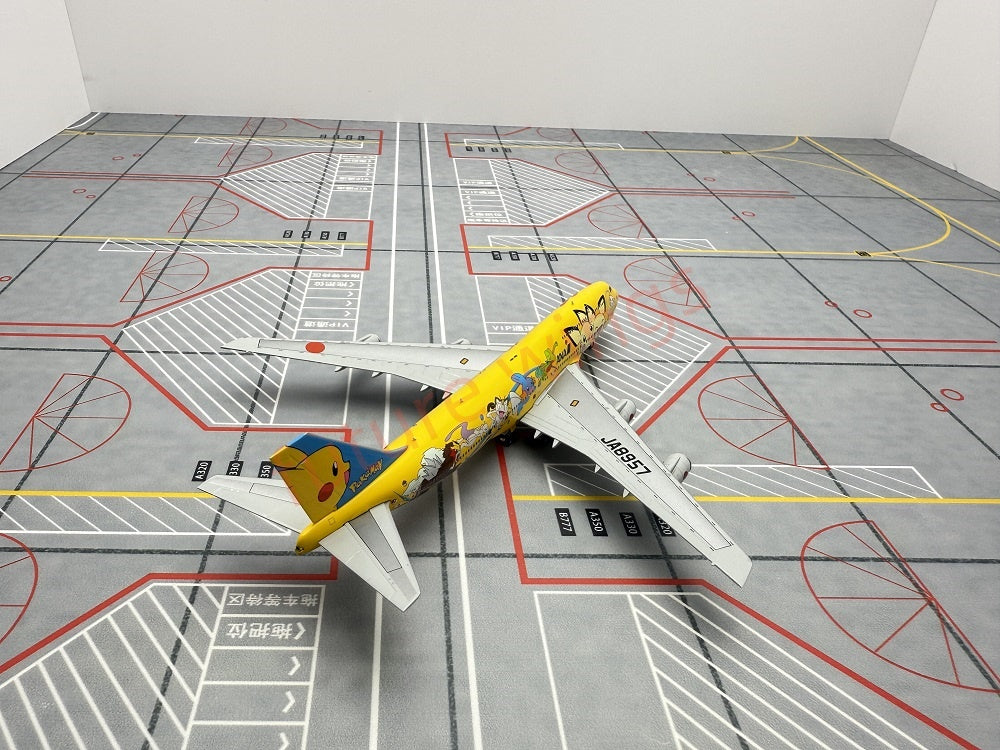 1:400 Geministar ANA B747-400 JA8957 "Pokemon" Aircraft Model+Free Tractor