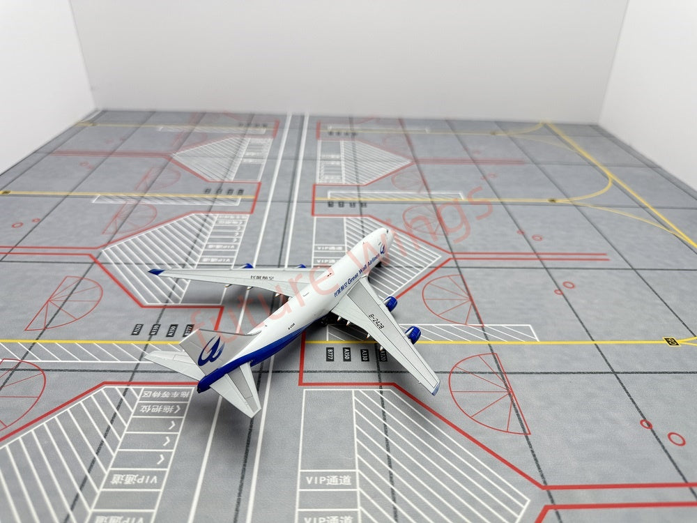 1:400 Geministar Great Wall Airlines B747-400 B-2428 Aircraft Model+Free Tractor
