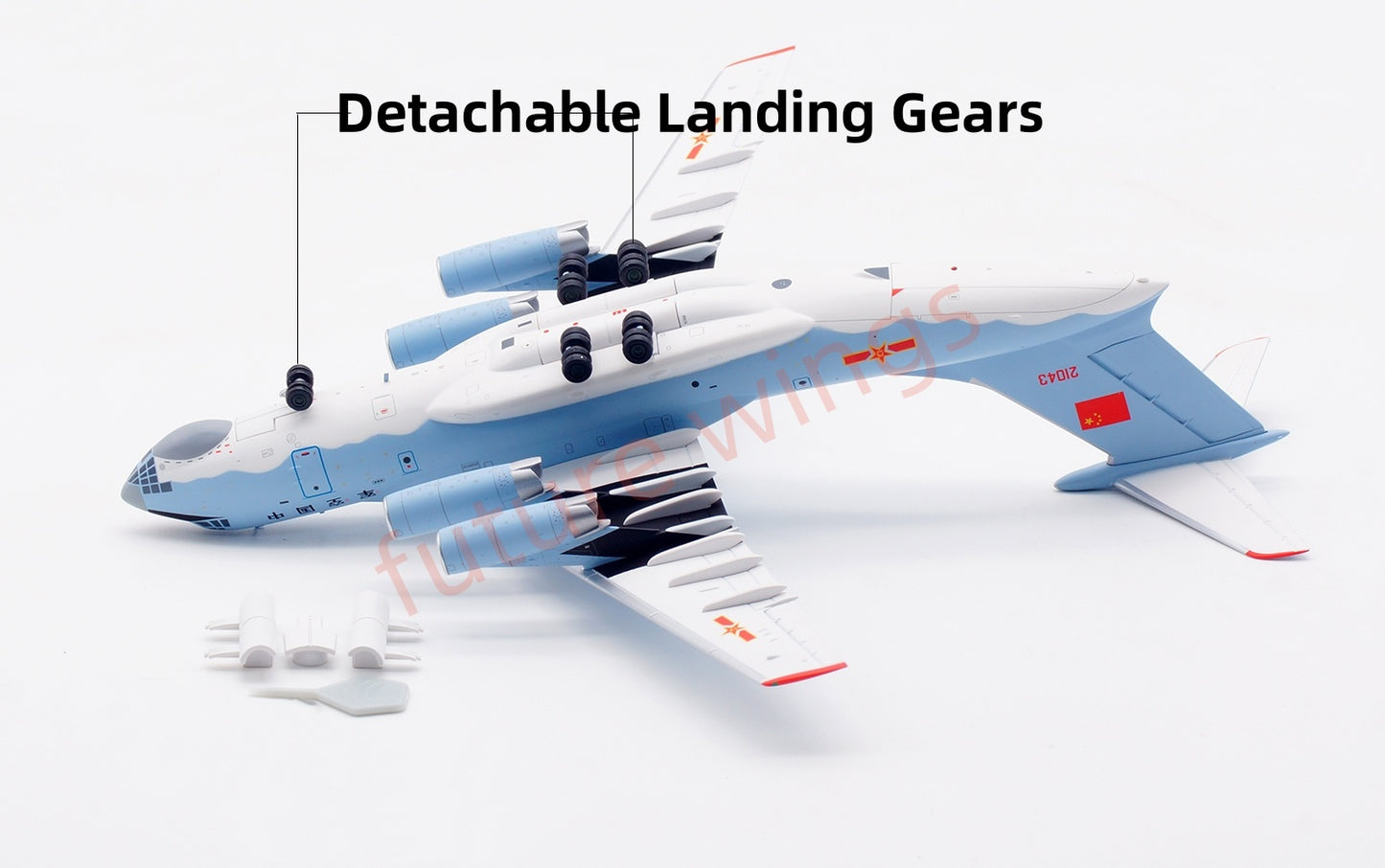 1:200 SQ Wings PLAAF Ilyushin IL-76 21043 Diecast Aircraft Model