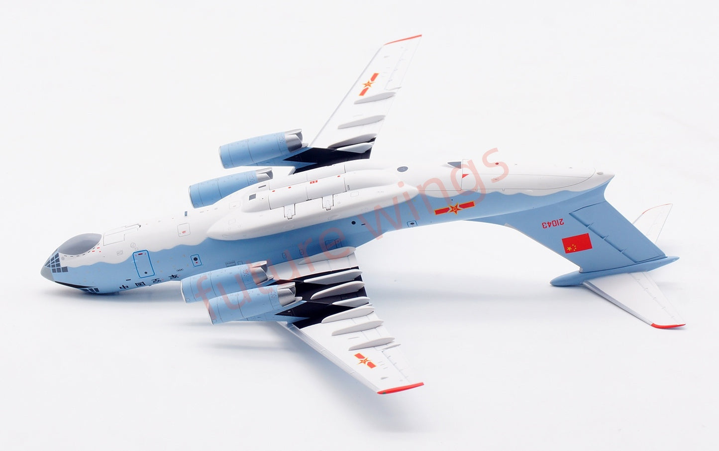 1:200 SQ Wings PLAAF Ilyushin IL-76 21043 Diecast Aircraft Model