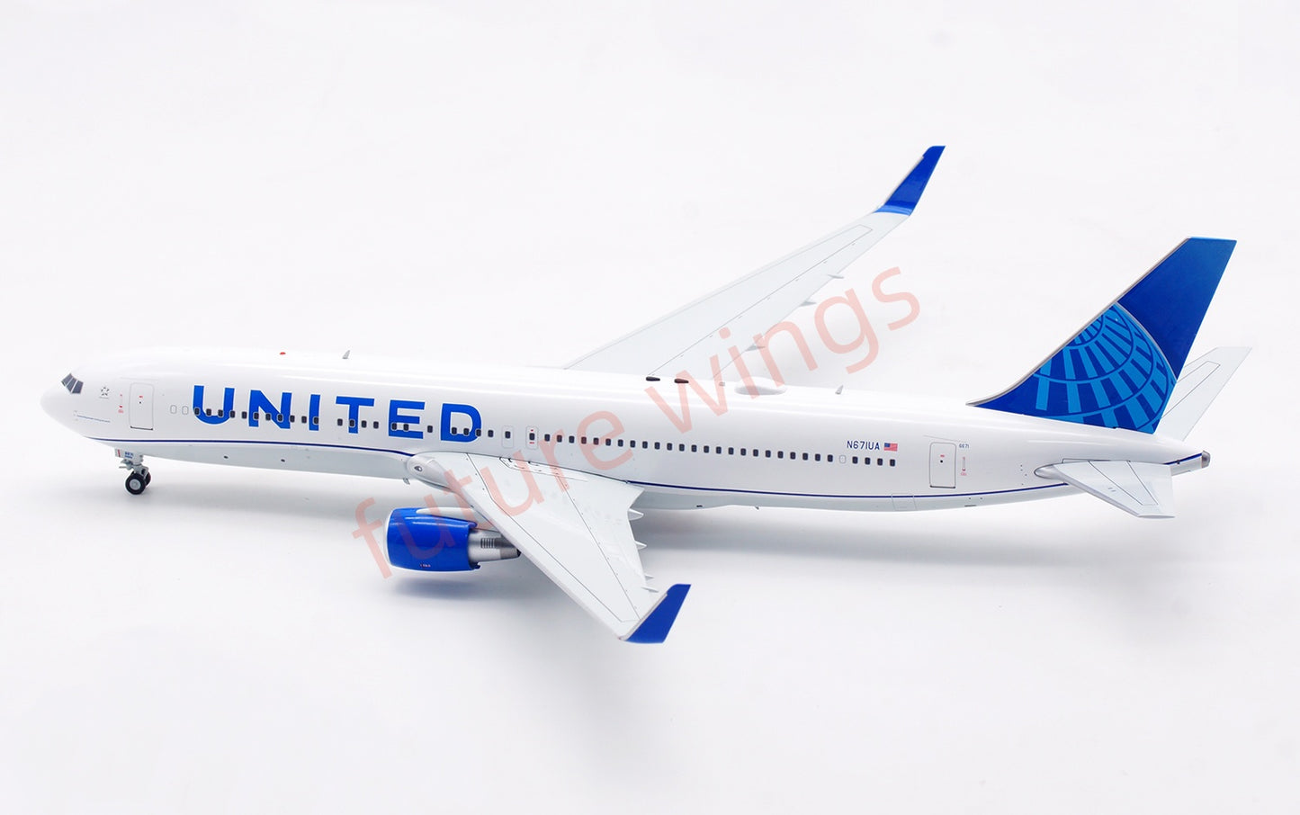 1:200 InFlight200 United Airlines B767-300 N671UA Diecast Aircraft Model