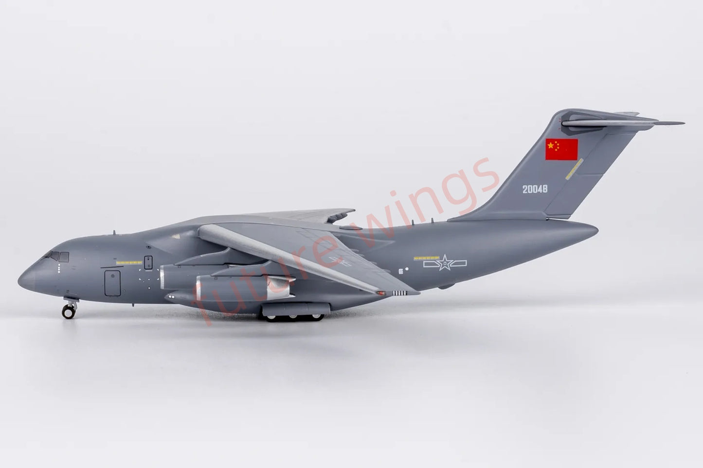 1:400 NG Models NG22020 China Air Force Y-20 "KunPeng" 20048 Transport Aircraft Model+Free Tractor