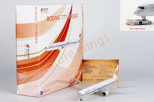 1:400 NG Models NG73065 Air China B777-300ER B-2045 Aircraft Model+Free Tractor