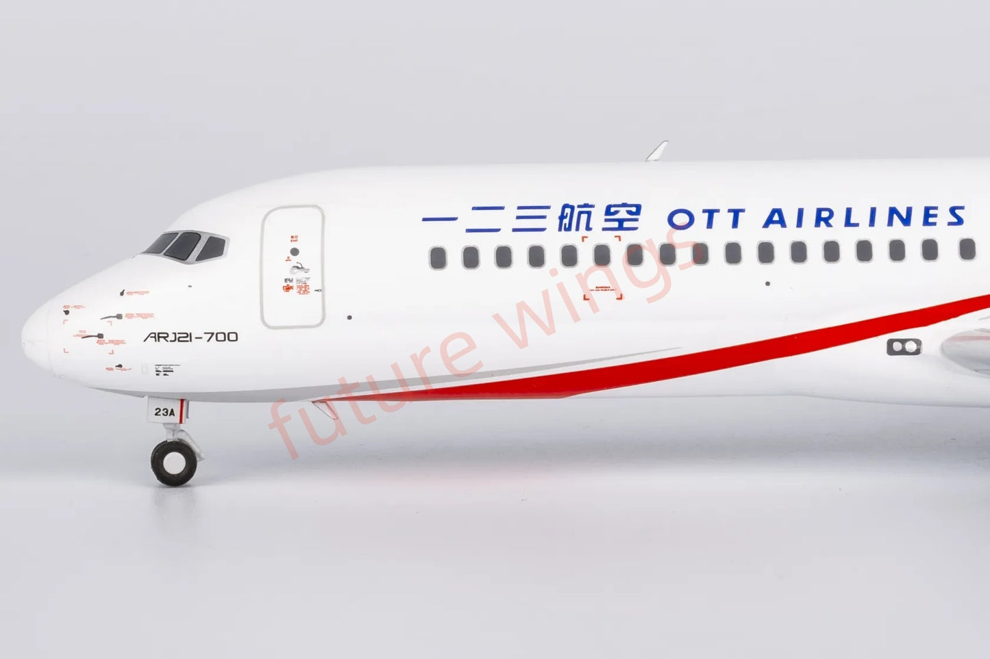 1:200 NG Models NG20130 OTT Airlines C909(ARJ21-700) B-123A Aircraft Model