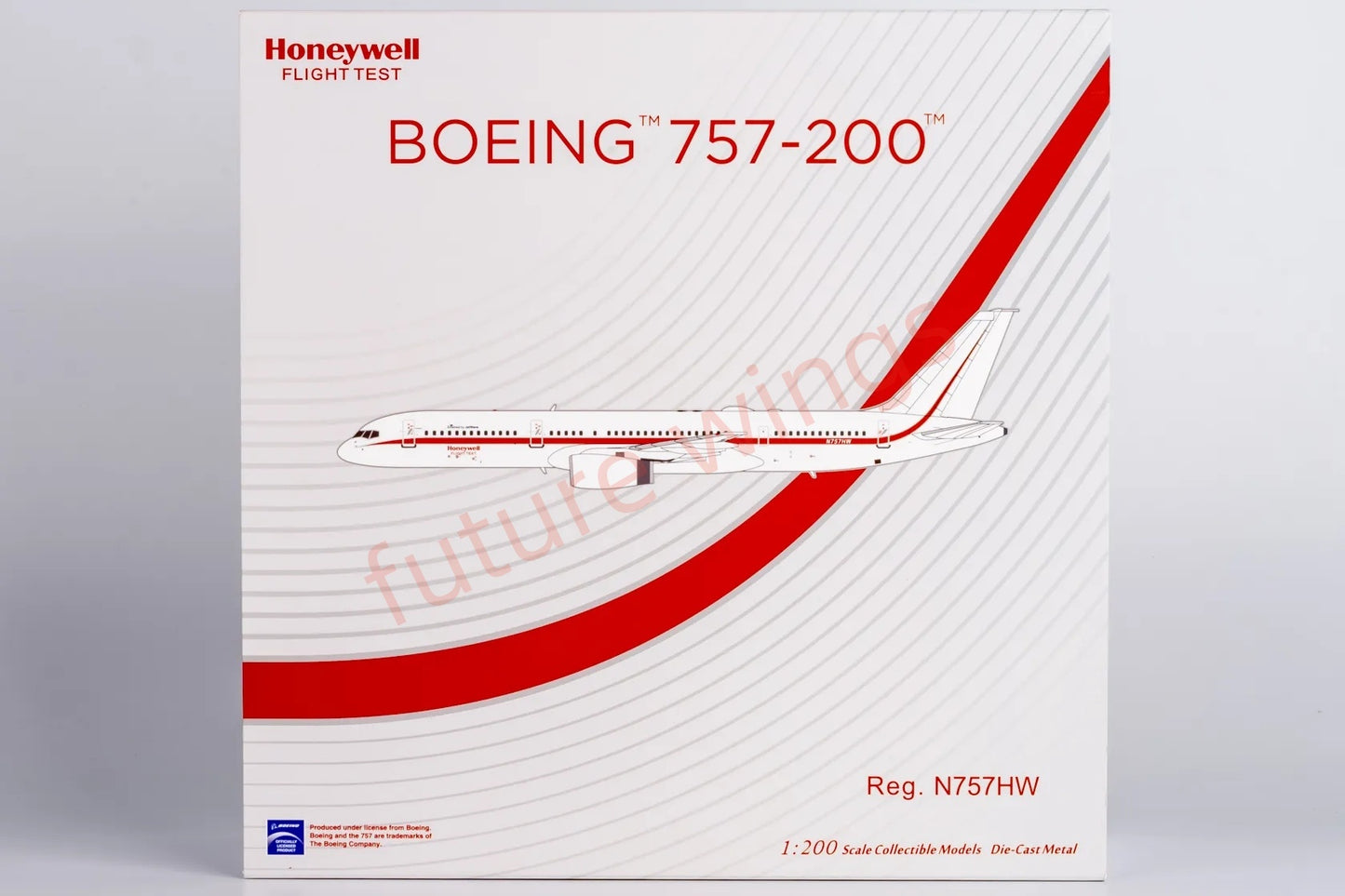 1:200 NG Models NG42040 Honeywell Flight Test B757-200 N757HW Aircraft Model