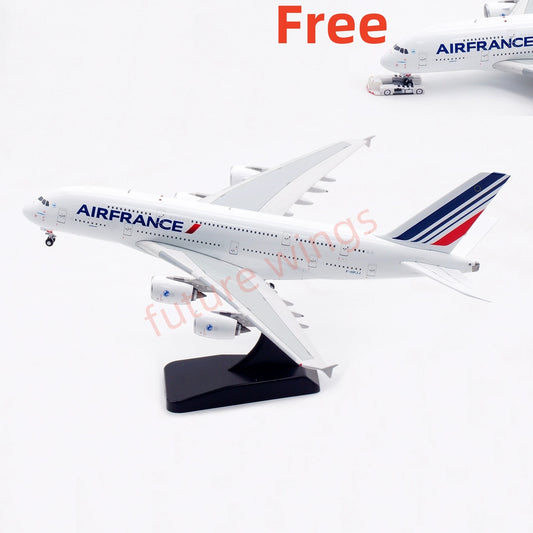 1:400 Aviation400 Air France A380 F-HPJJ Aircraft Model Free Tractor+Stand