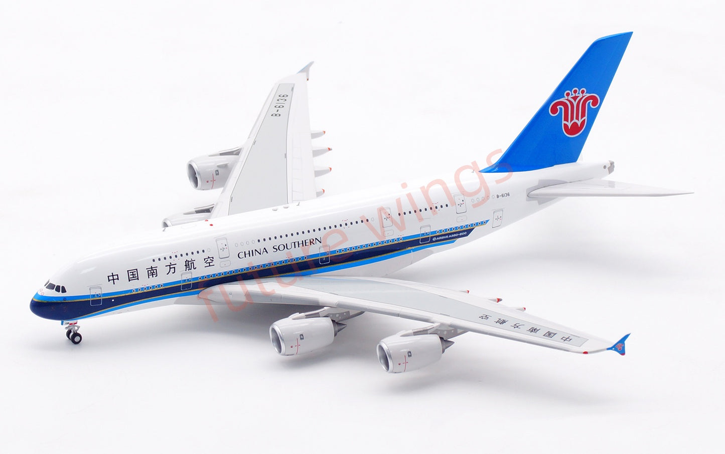 1:400 Aviation400 China Southern Airlines A380 B-6136/B-6137/B-6138/B-6139B-6140 Aircraft Model Free Tractor+Stand