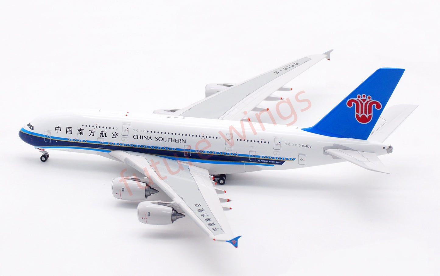 1:400 Aviation400 China Southern Airlines A380 B-6136/B-6137/B-6138/B-6139B-6140 Aircraft Model Free Tractor+Stand