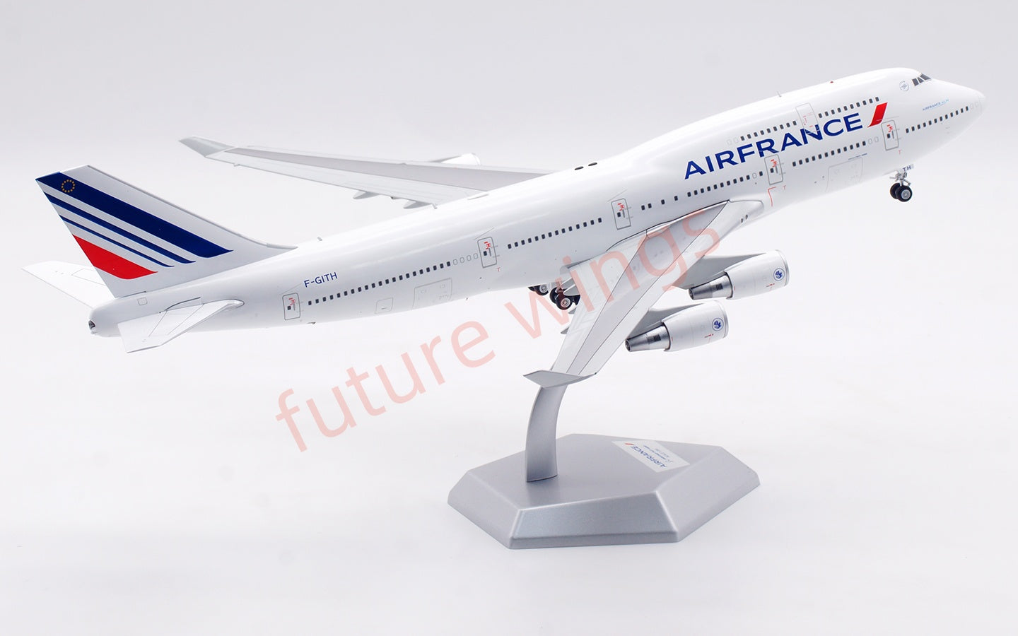 1:200 SQ Wings Air France B747-400 F-GITH F-GITD Diecast Aircraft Model