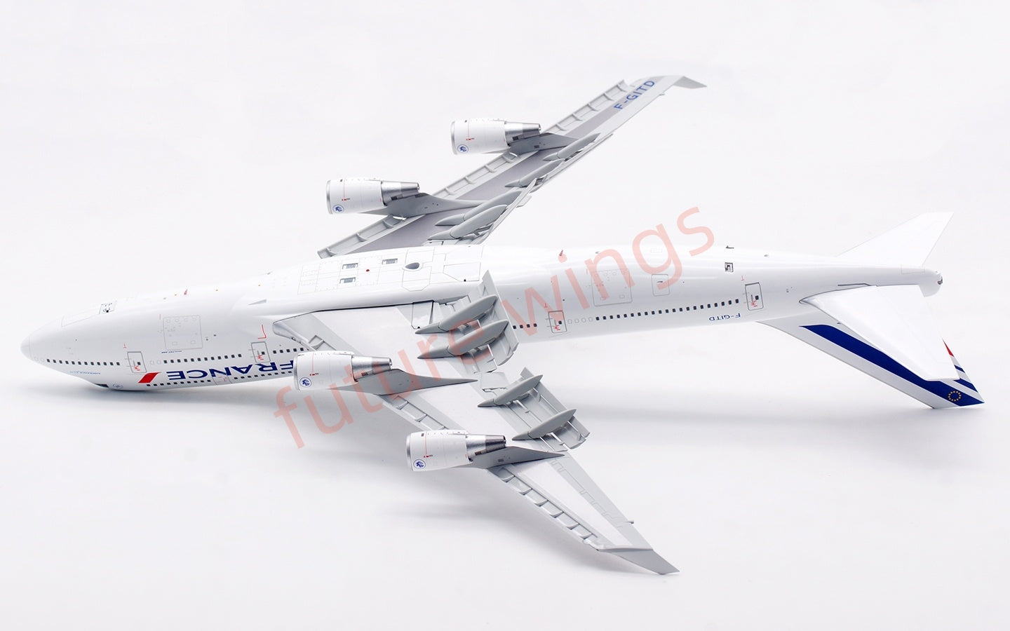 1:200 SQ Wings Air France B747-400 F-GITH F-GITD Diecast Aircraft Model