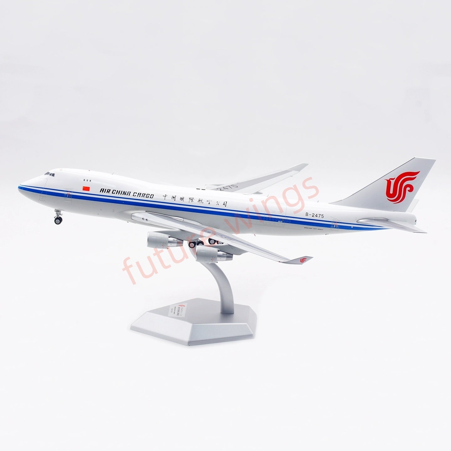 SQ Wings 1:200 シンガポール航空 B747-400F 9V-SFI SQ Wings 1:200 Singapore Airlines Boeing B747-400 Diecast