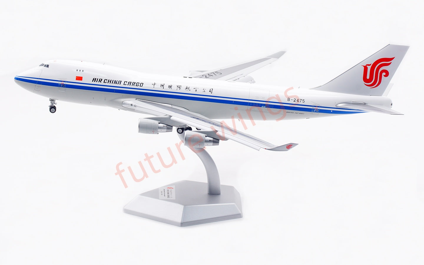 1:200 SQ Wings Air China B747-400F B-2475 Diecast Aircraft Model