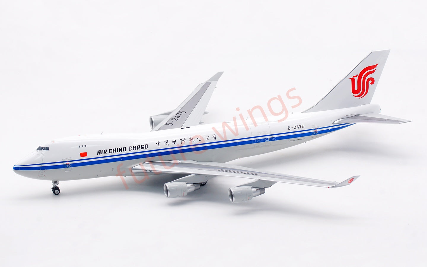 1:200 SQ Wings Air China B747-400F B-2475 Diecast Aircraft Model