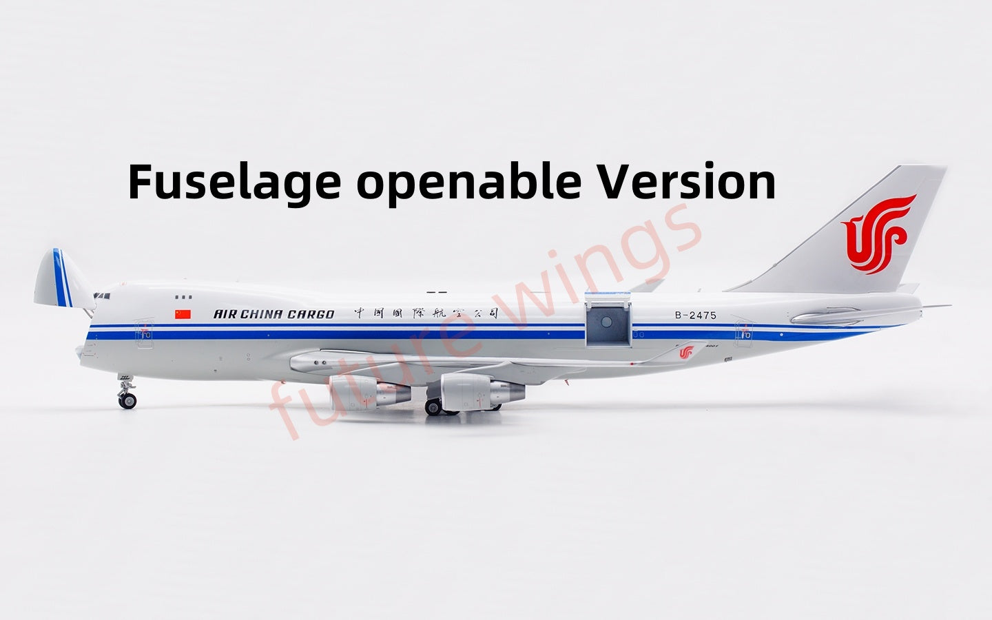 1:200 SQ Wings Air China B747-400F B-2475 Diecast Aircraft Model
