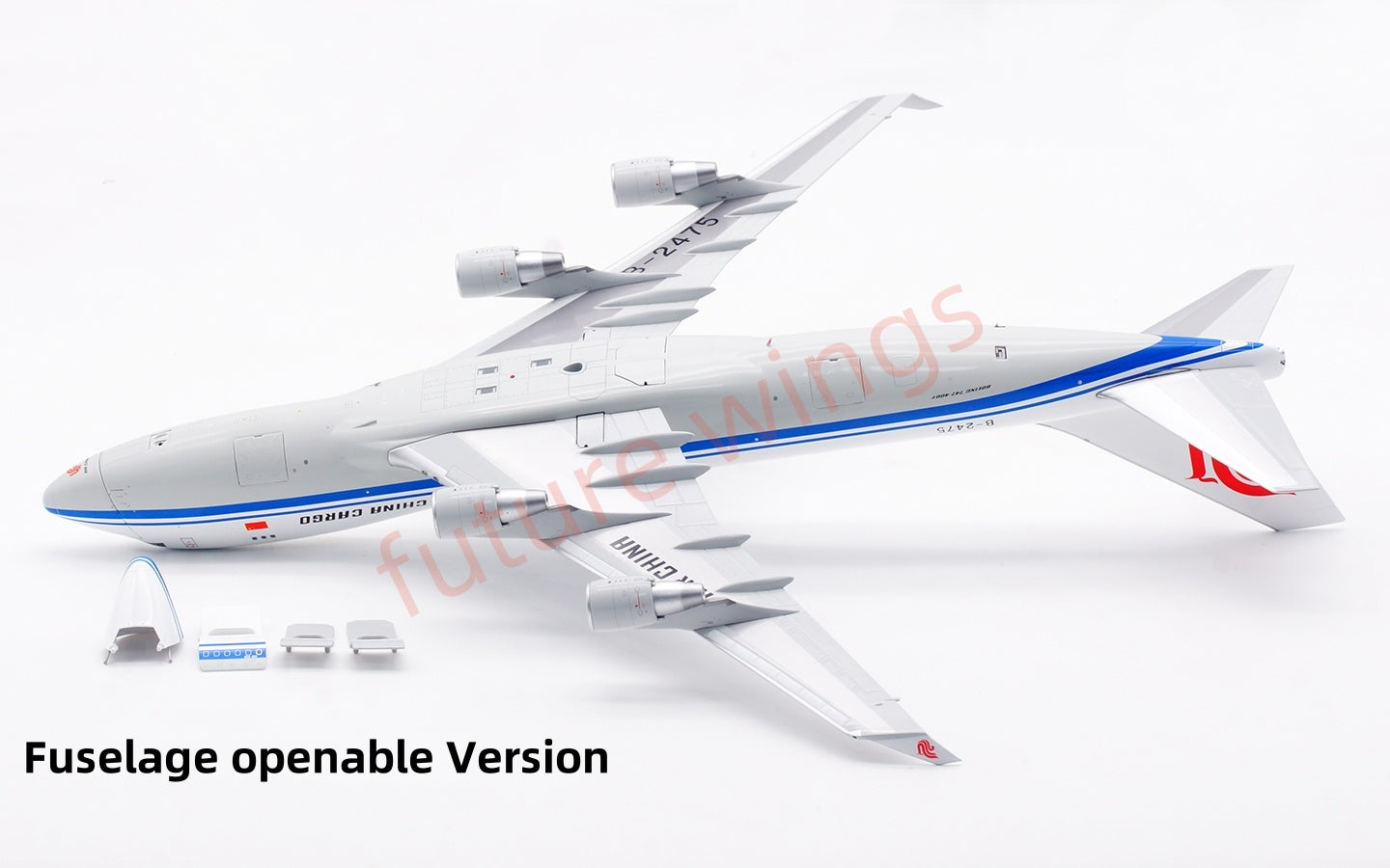 1:200 SQ Wings Air China B747-400F B-2475 Diecast Aircraft Model