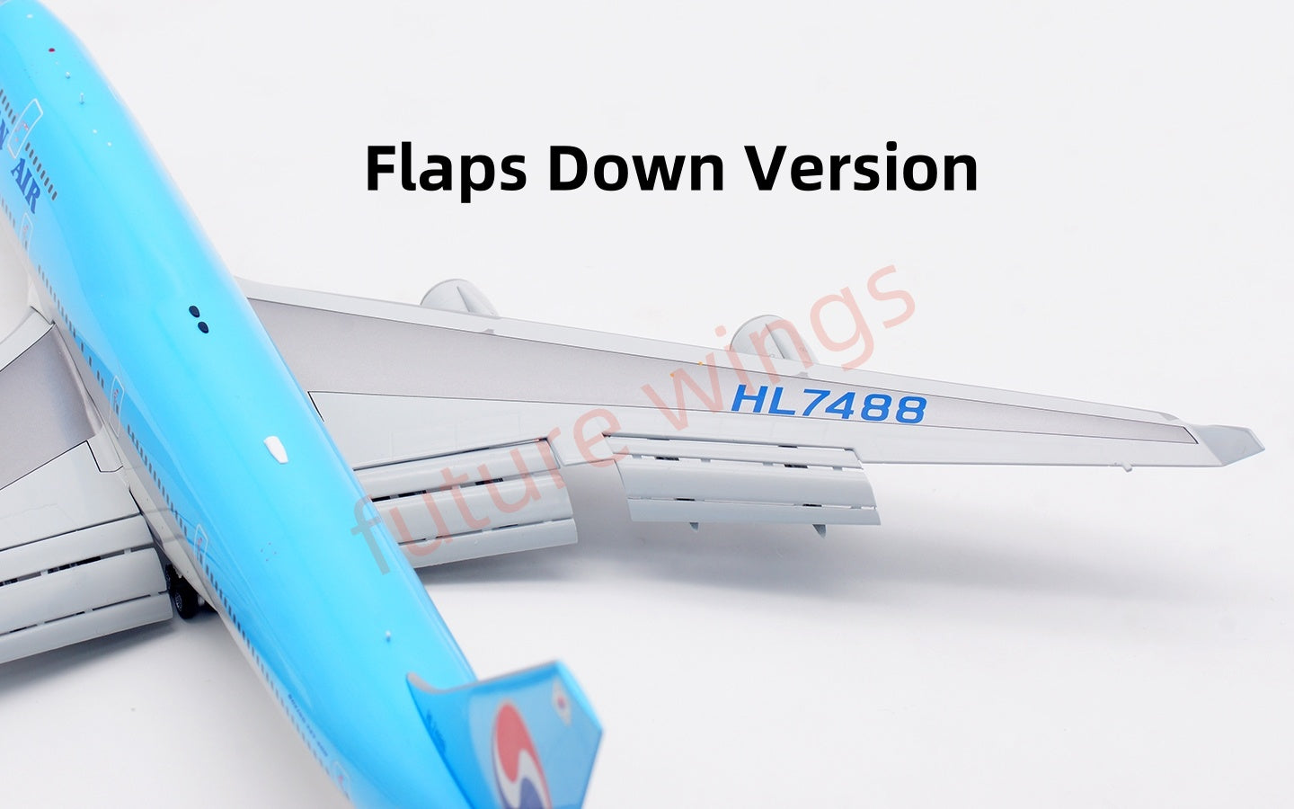 1:200 SQ Wings Korean Air B747-400 HL7488 Diecast Aircraft Model