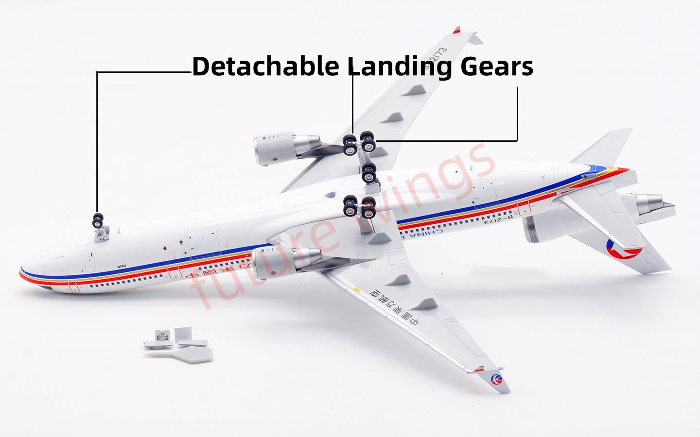 1:200 SQ Wings China Eastern Airlines McDonnell MD-11 B-2173 Diecast Aircraft Model
