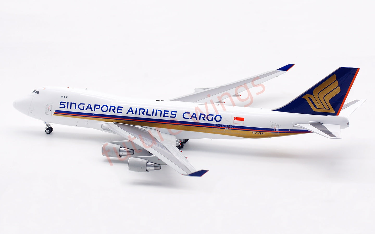 1:200 SQ Wings Singapore Airlines Cargo B747-400F 9V-SFI