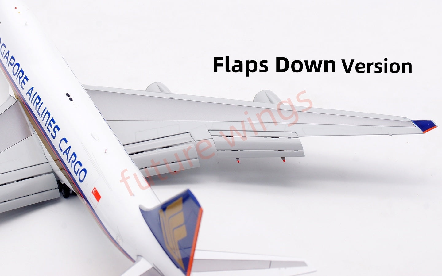 1:200 SQ Wings  Singapore Airlines Cargo B747-400F 9V-SFI Diecast Aircraft Model