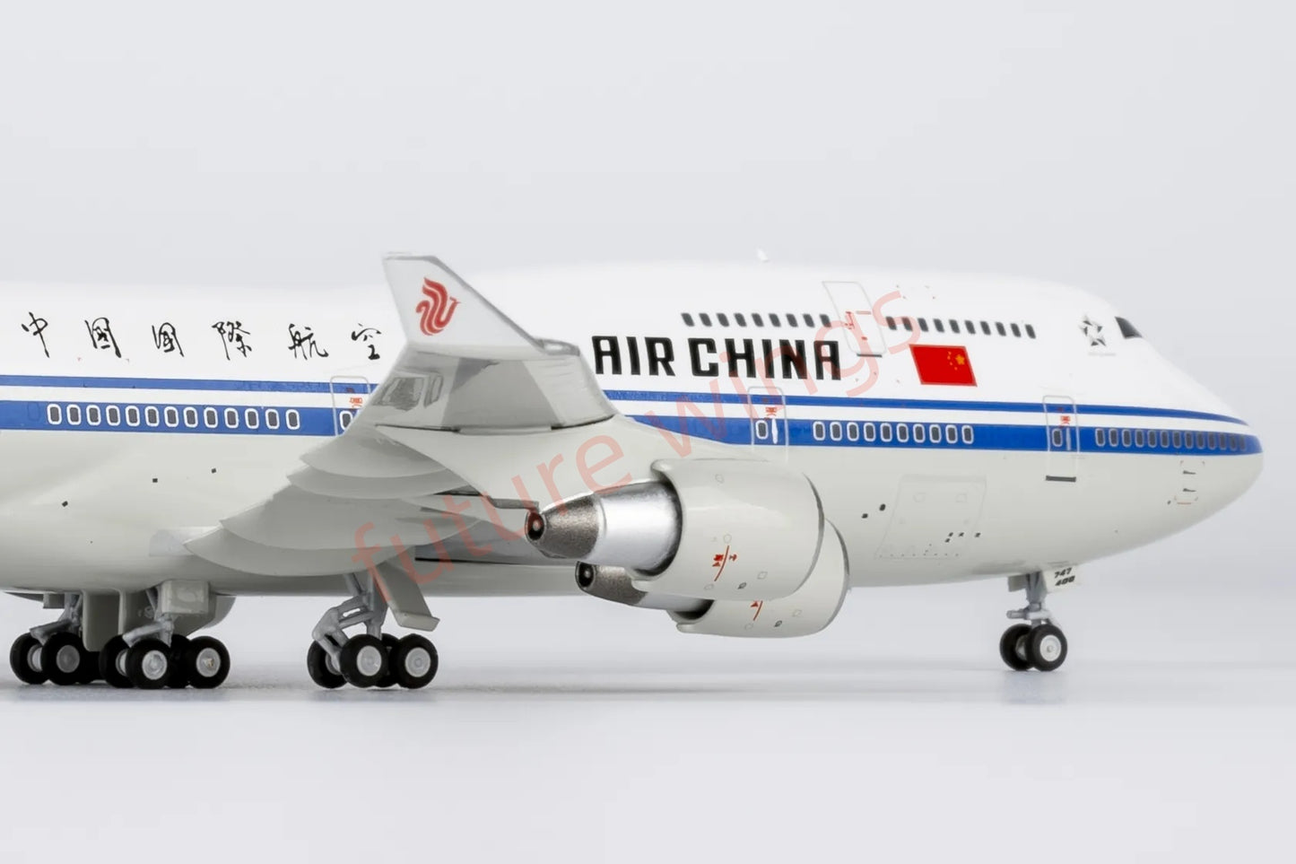 1:400 NG Models NG04002 Air China B747-400 B-2445 Aircraft Model+Free Tractor