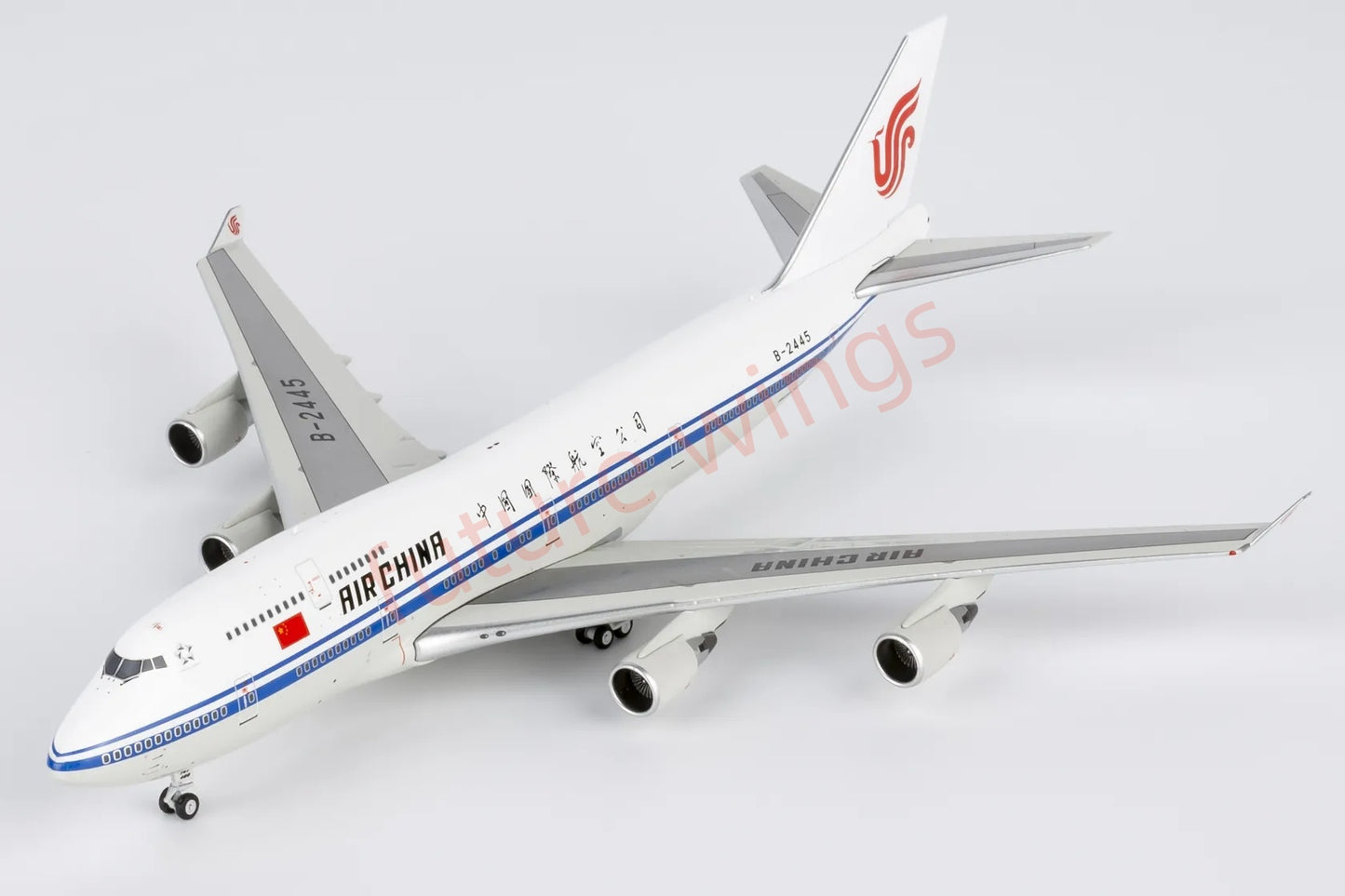 1:400 NG Models NG04001 Air China B747-400 B-2445 ""Luxury Package"Aircraft Model+Free Tractor