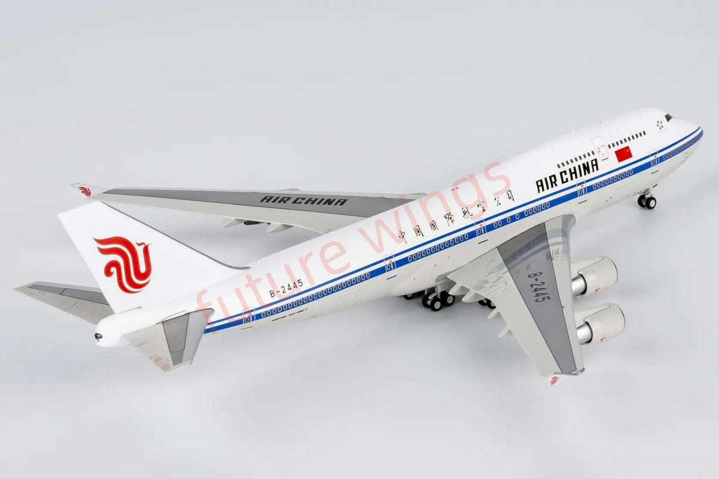1:400 NG Models NG04001 Air China B747-400 B-2445 ""Luxury Package"Aircraft Model+Free Tractor