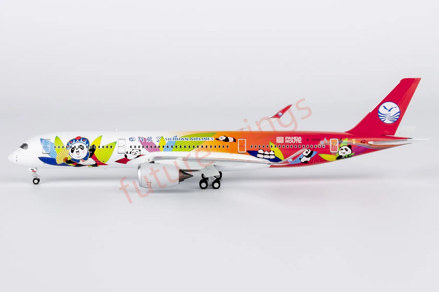 1:400 NG Models NG39105 SiChuan Airlines A350-900 B-32HG Aircraft Model+Free Tractor
