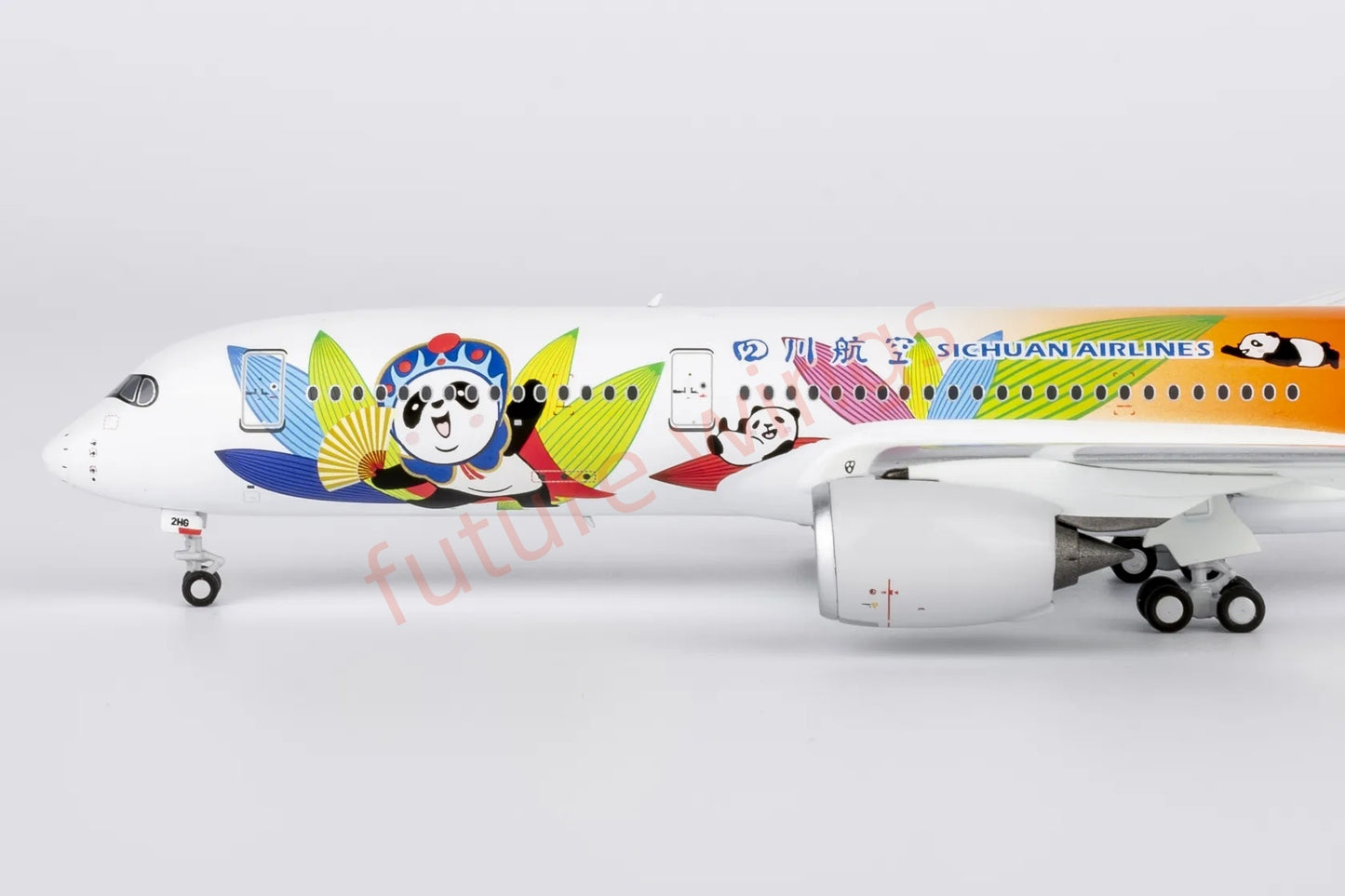 1:400 NG Models NG39105 SiChuan Airlines A350-900 B-32HG Aircraft Model+Free Tractor
