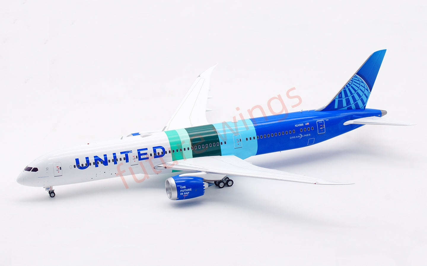 1:200 InFlight200 United Airlines B787-9 N24988 Diecast Aircraft Model