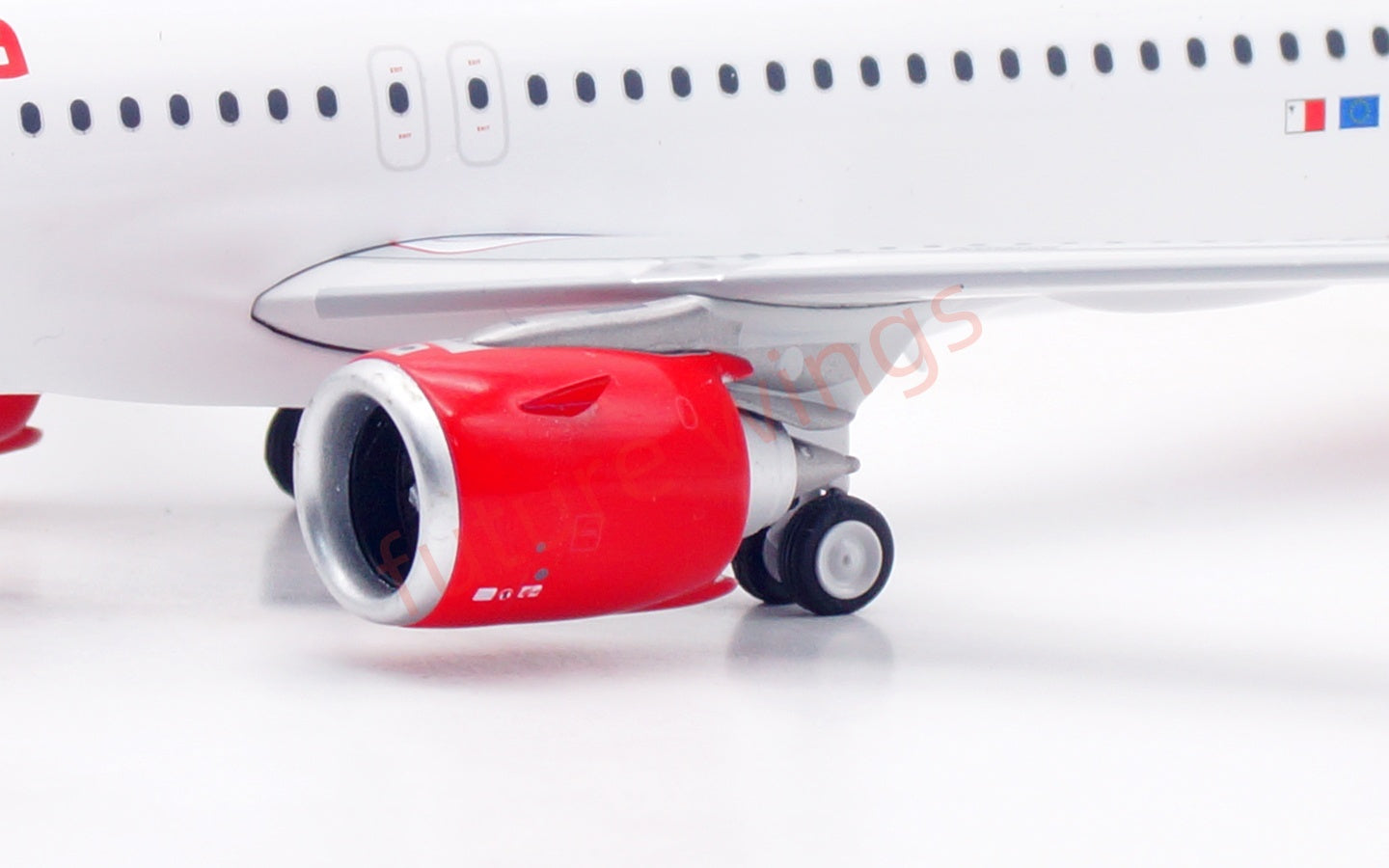 1:200 InFlight200 Malta Airlines A320NEO 9H-NEG Aircraft Model