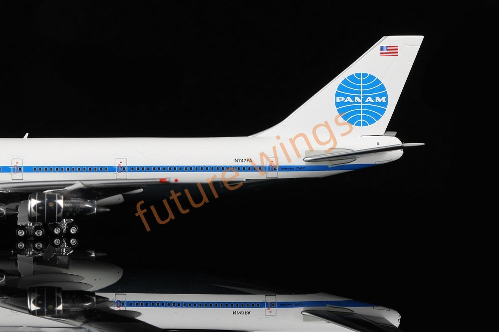 激レア　パンナム　B747 Aeroclassics 1/400 Aeroclassics 1:400 Pan Am Boeing 747-100 Reg: N744PA