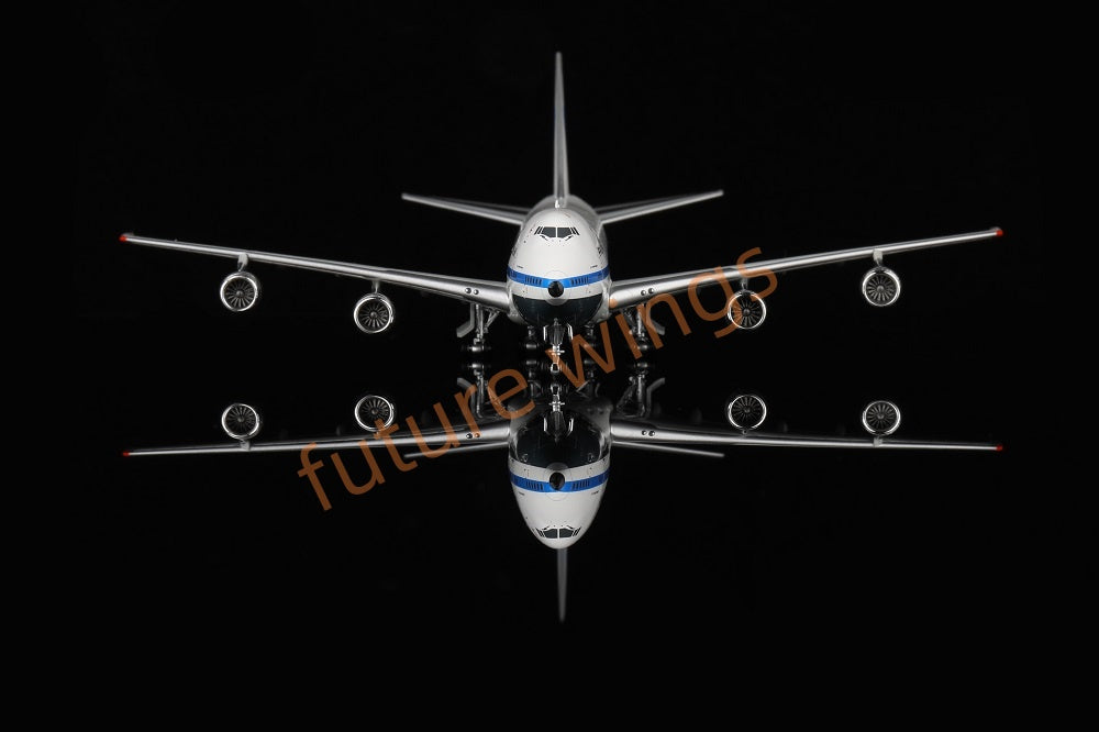 1:400 HX Models Pan AM B747-100 N747PA N735PA N732PA N733PA Aircraft Model With Stand+Free Tractor