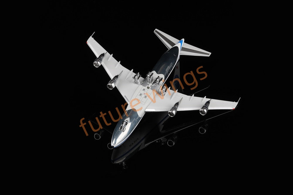 1:400 HX Models Pan AM B747-100 N747PA N735PA N732PA N733PA Aircraft Model With Stand+Free Tractor