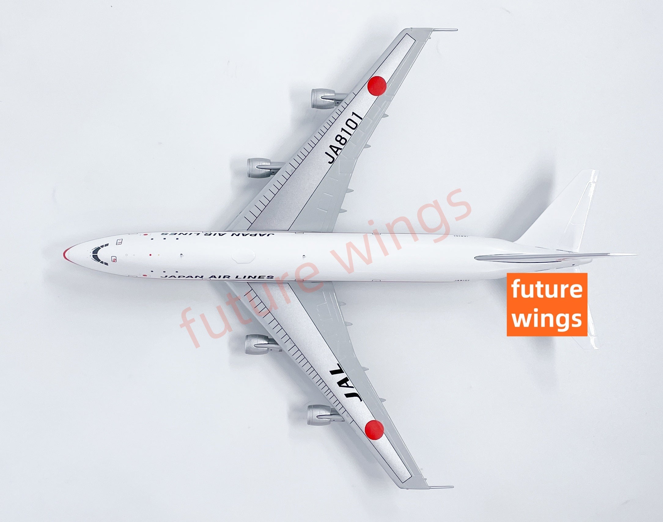 1:400 HX Models Japan Airlines B747-100 JA8101 Aircraft