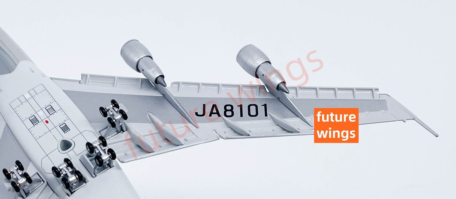 Jet-X 1/400 日本航空 JAL B747-100 JA8101 1/400 B747-100 JAL 旧鶴丸塗装 JA8101 [JA001] Jet-x/中古