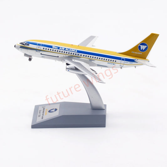 1:200 InFlight200 Air Alaska B737-200 N492WC Diecast Aircraft Model