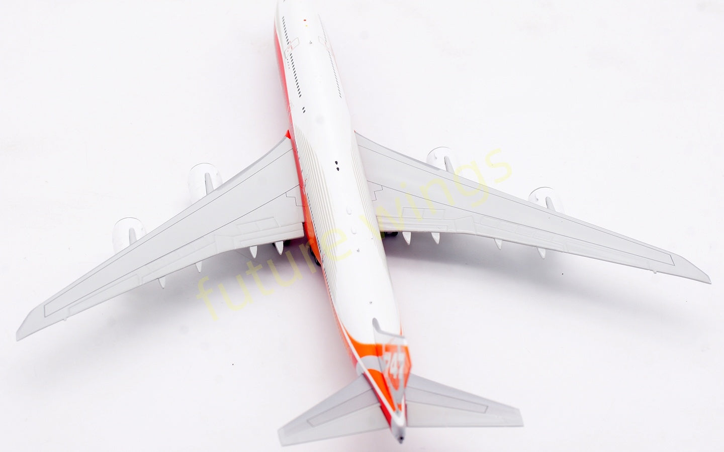 1:400 HX Models Boeing B747-8 N6067E Aircraft Model With Stand+Free Tractor