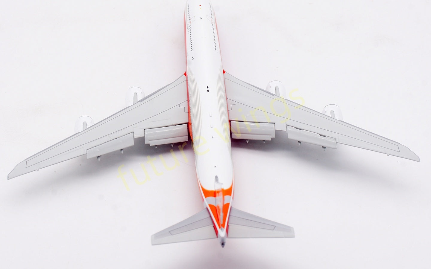 1:400 HX Models Boeing B747-8 N6067E Aircraft Model With Stand+Free Tractor