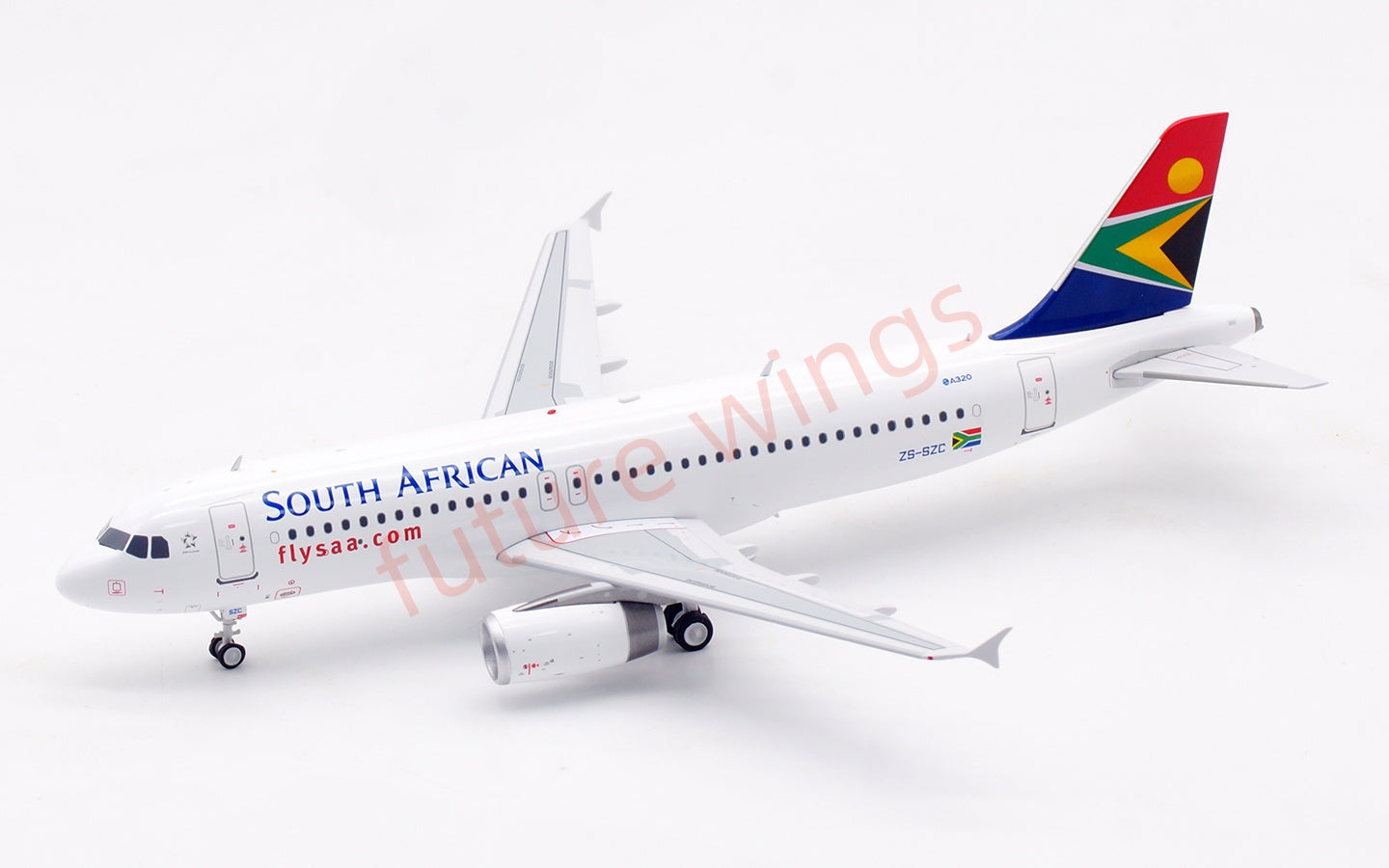 1:200 InFlight200 South African Airways A320 ZS-SZC Diecast Aircraft Model