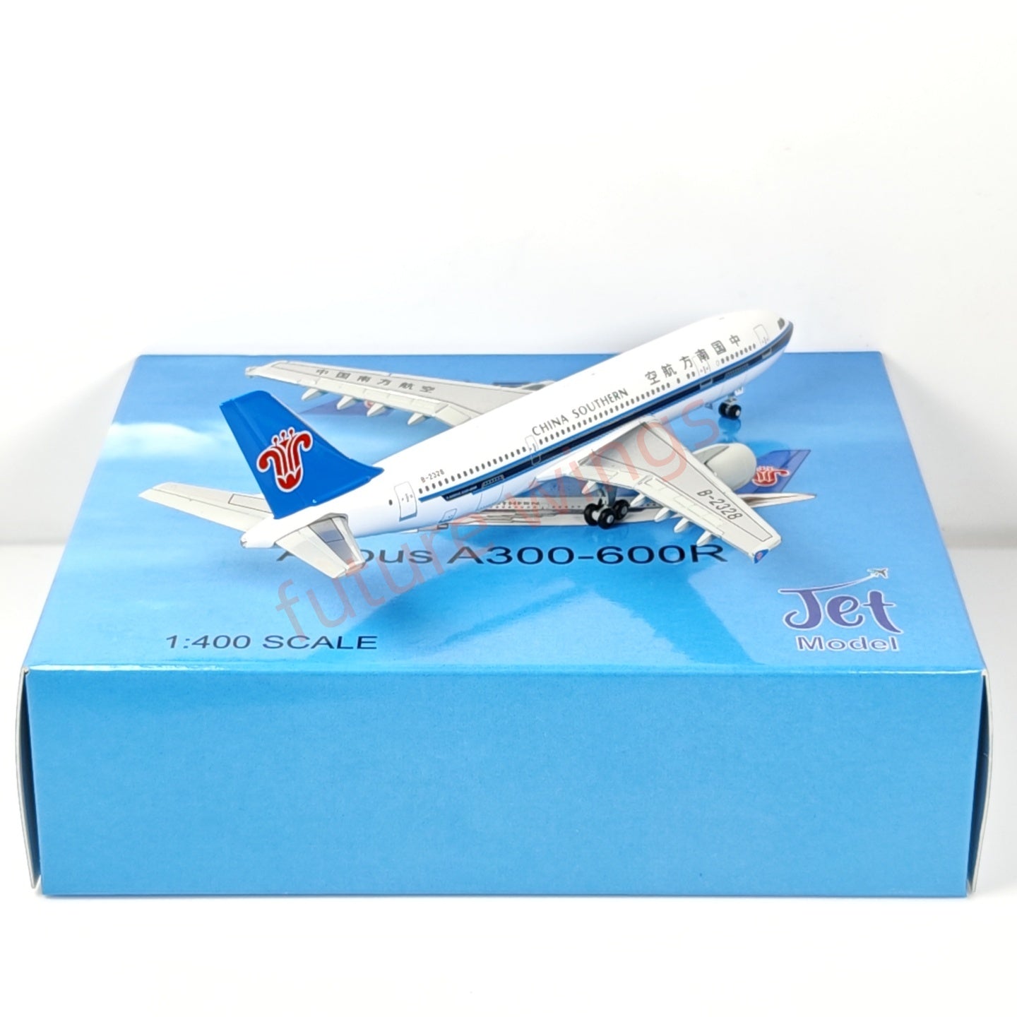 1:400 Jet Model China Southern Airlines A300-600R B-2323 B-2328 B-2329 Aircraft Model+Free Tractor