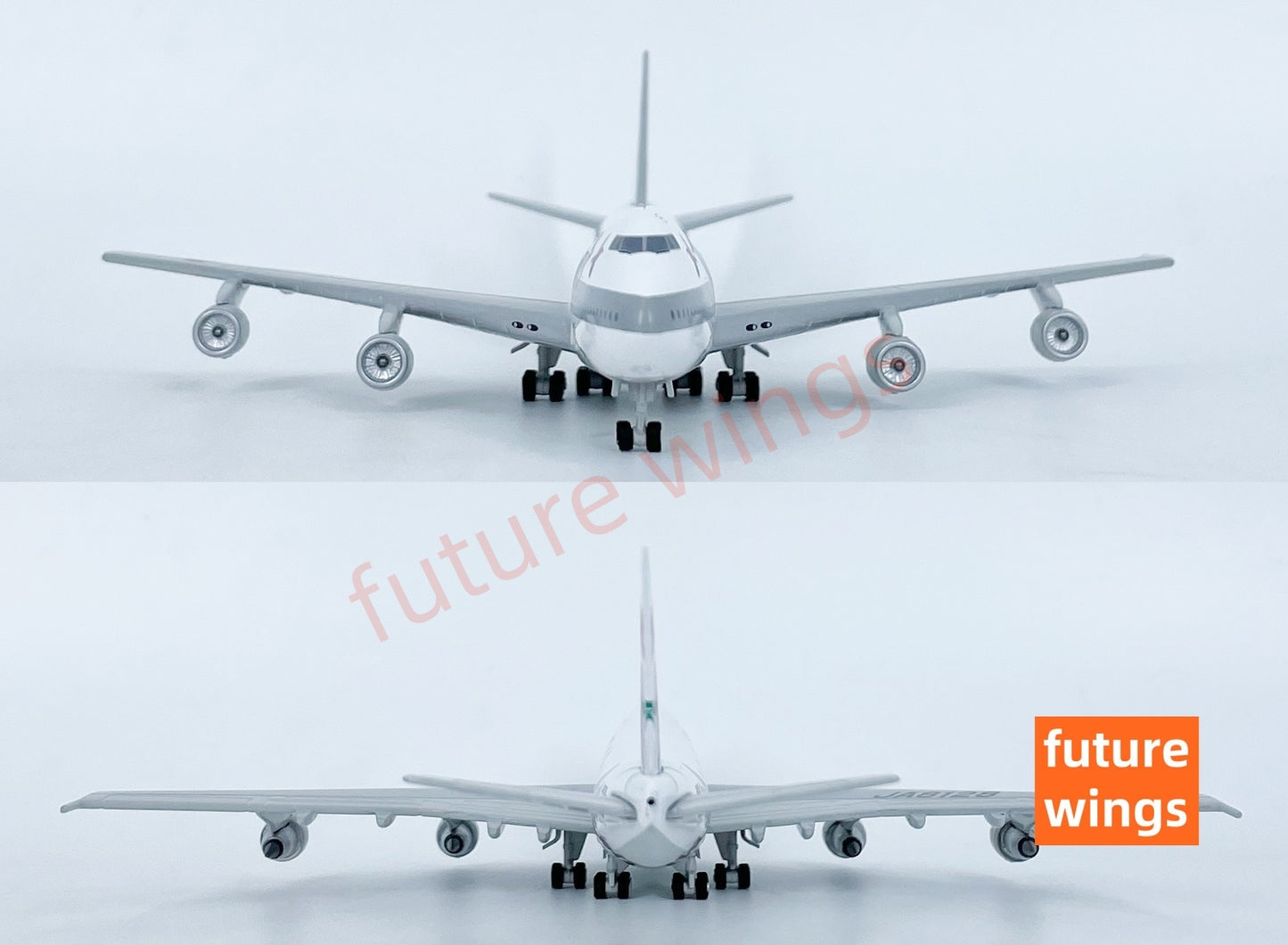 1:400 Jet Model Japan Airlines JAL B747-100 JA8128 Aircraft Model+Free Tractor