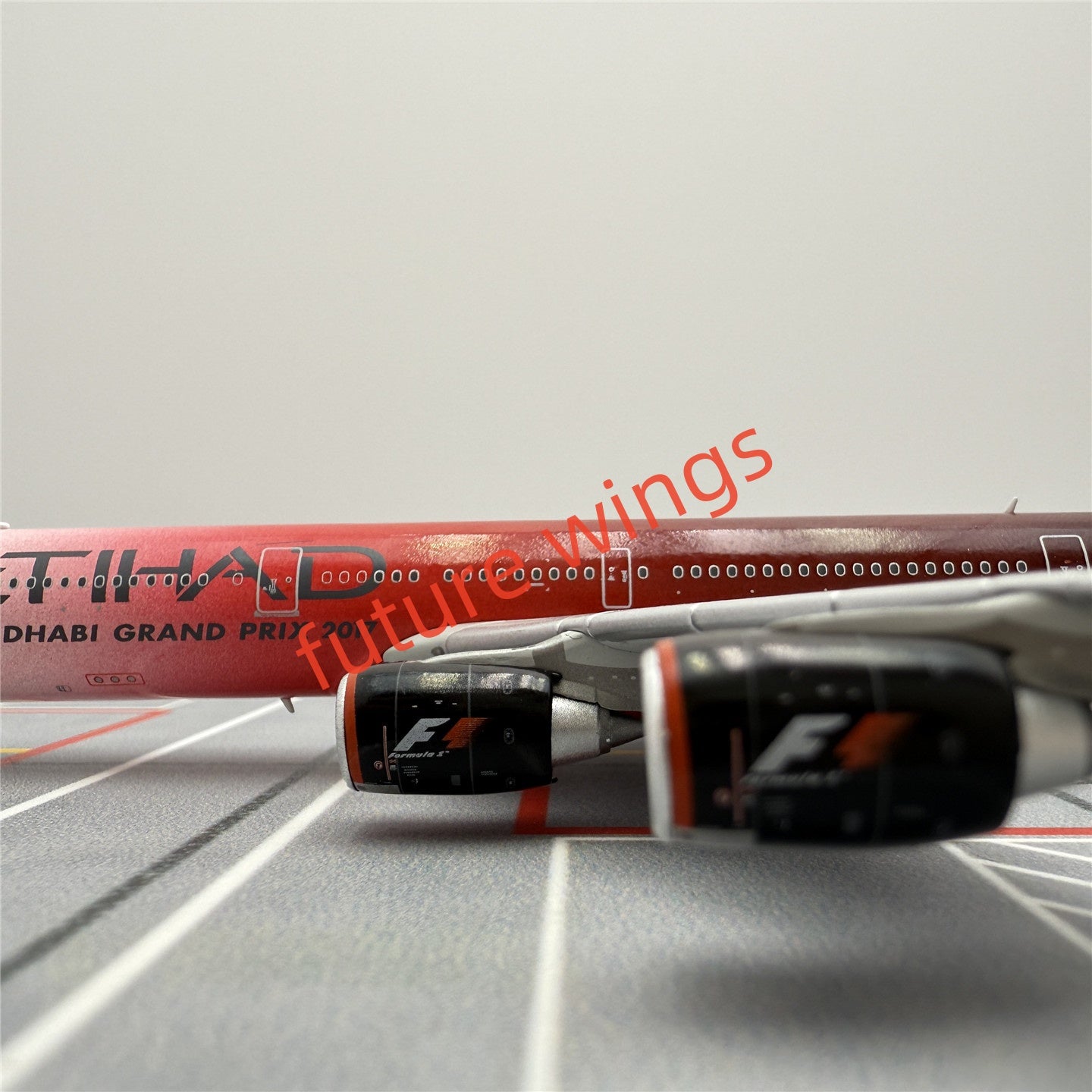 1:400 YY Wings Etihad Airways A340-600 A6-EHJ Aircraft Model
