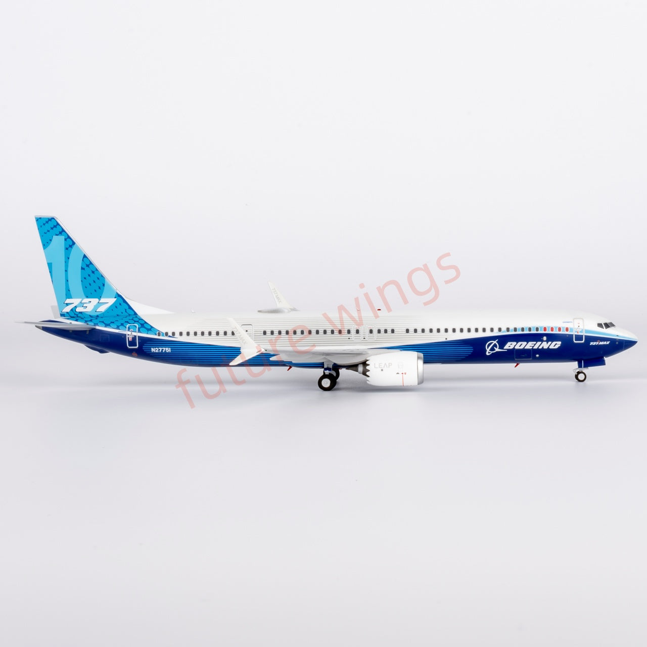 1:200 NG Models NG095005 Boeing House Color B737 MAX10 N27751 Aircraft Model