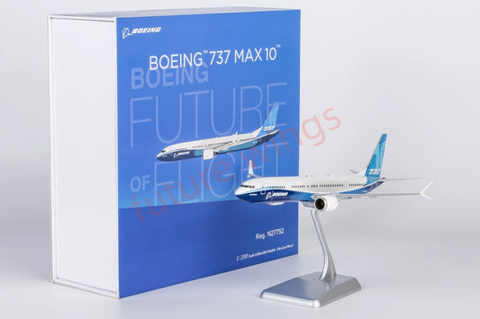 1:200 NG Models NG095006 Boeing House Color B737 MAX10 N27752 Aircraft Model