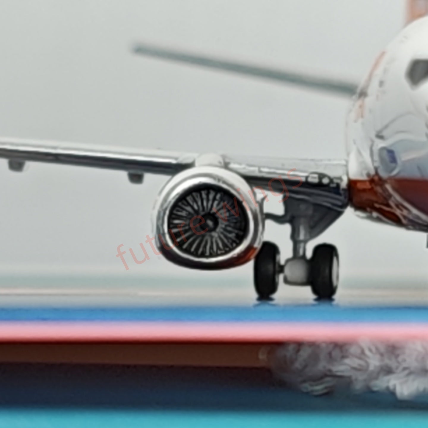 1:400 AeroPolaris JEJU Air B737-800 HL8322 Aircraft Model+Free Tractor